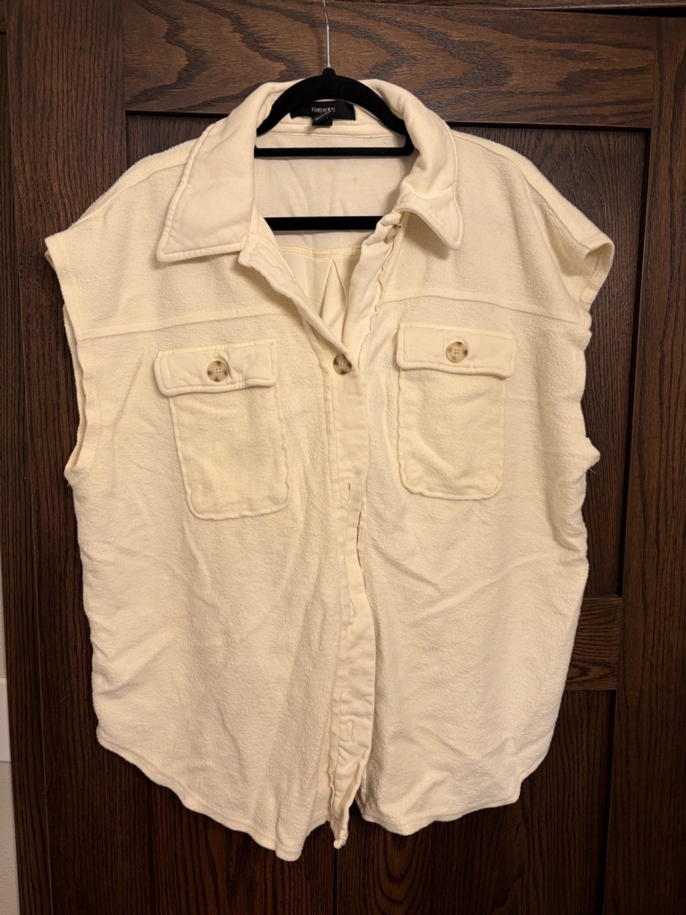 Short sleeve sweater